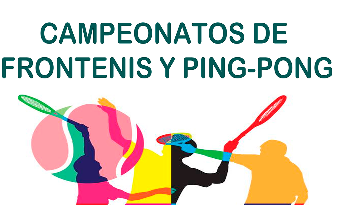 Campeonatos de frontenis y ping pong